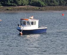 Angling boat