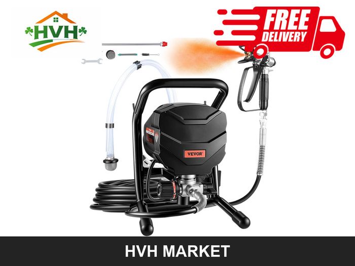650W Airless Paint Sprayer with Extension Rod