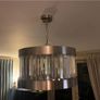 Ceiling Light - Crystal Bars Chrome Image 2