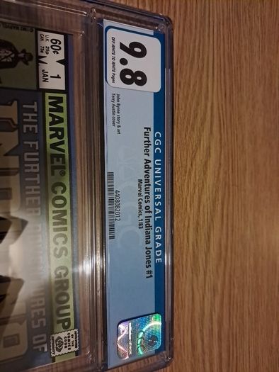 Indiana Jones 1: CGC 9.8 (1983)