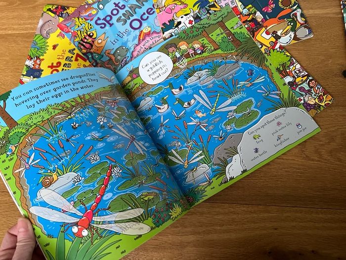 Look and Find Books x 5