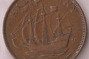 British halfpennies