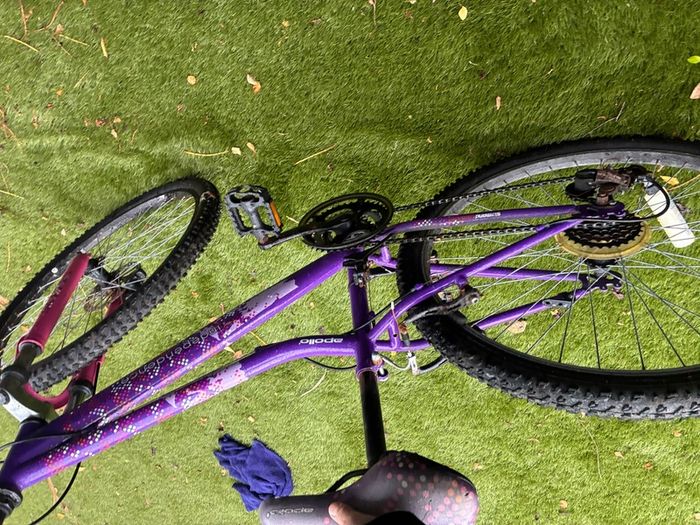 Apollo Inspire Girls Mountain Bike - Purple and Pink