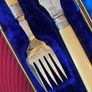 Antique Bone Handle Fish Servers Image 3