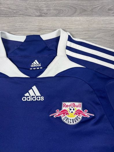 Vintage 2007 Adidas Red Bull Salzburg Away Jersey Shirt Mens Small