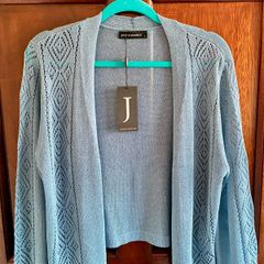 Cardigan shrug with 3/4 sleeves