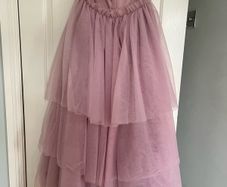Dusty pink Debs dress