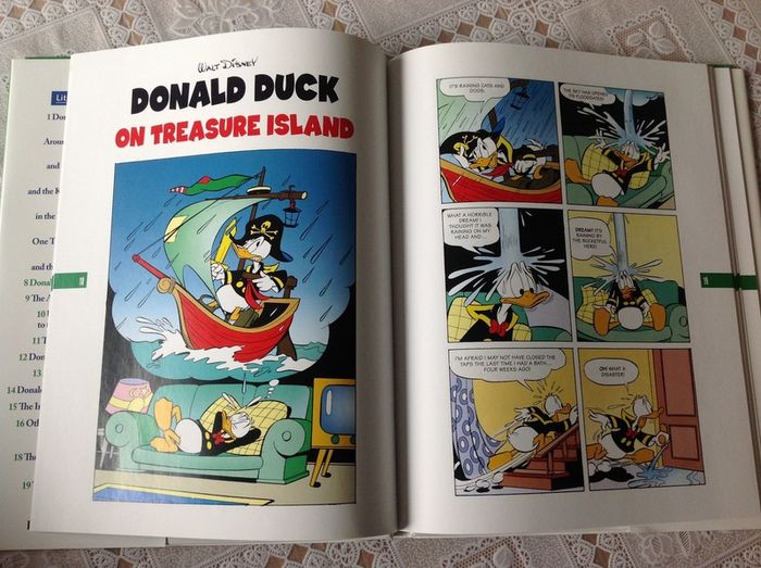 Donald Duck on Treasure Island