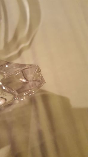 5 Stick Glass Candlelabre