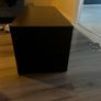 Black Ikea TV stand Image 4