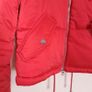 Topshop Bright Red Puffer Jacket Hooded 8UK/36EU Image 4
