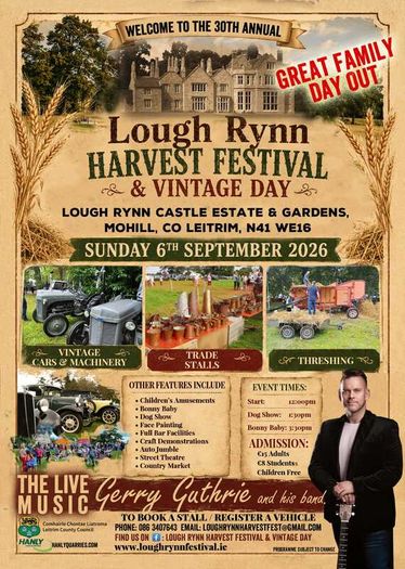 Lough Rynn Harvest Festival & Vintage Day