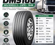 NEW DoubleStar 385/65R22.5 Truck Tyres