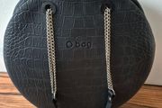 O Bag round,  black,  NEW
