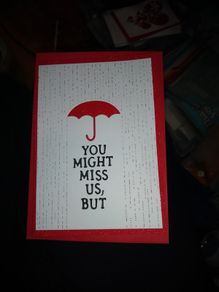 Funny farewell card