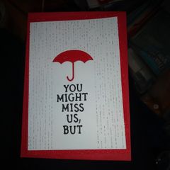 Funny farewell card