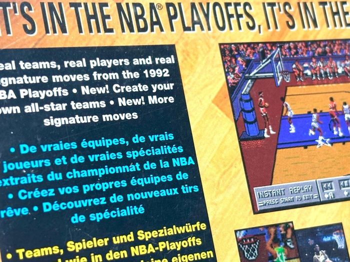 Bulls versus Blazers for Sega Mega Drive - Boxed