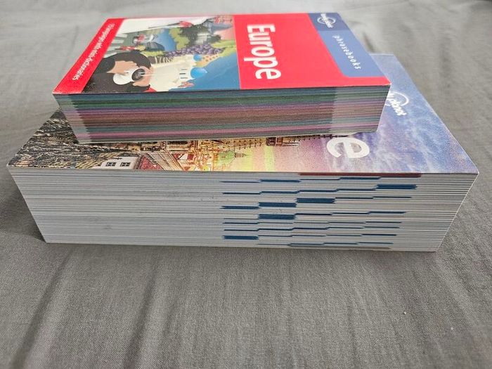 Lonely Planet Europe travel guide and phrasebook
