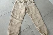 All Saints designer brand combat style linen and tencel trousers BRAND NEW