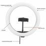 10" LED Ring Light for Phone Camera Live Makeup Video Image 7
