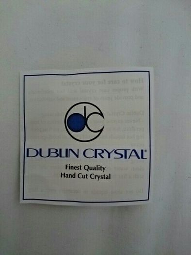 Dublin Crystal Bowl - New, Boxed
