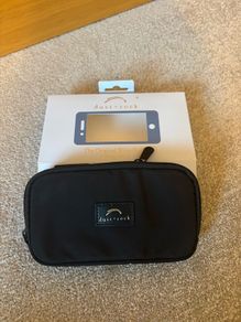 Dust and Rock Wrist Pocket Maxi Black Hands Free Phone and Card Purse