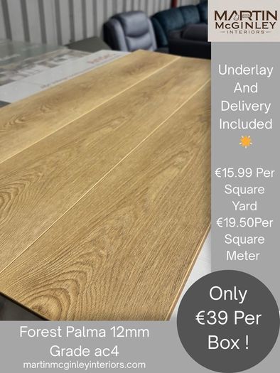 New Palma 12mm Laminated Flooring