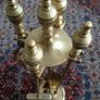 Brass fireside set Image 3