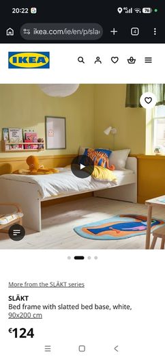 IKEA slakt single bed