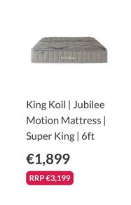 King Koil Super King Jubilee