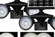 LED solar spotlight