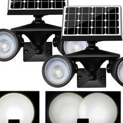 LED solar spotlight