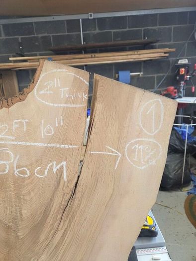 Live Edge Ash Slabs Kiln Dried Hardwood