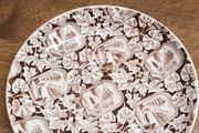 Vintahe Ivory stamp plate