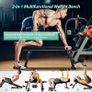 Adjustable Weight Bench Home Gym Weight Lifting & Sit Up Abdominal Bench Flat Exercise Workout Bench (FREE POSTAGE) Image 2