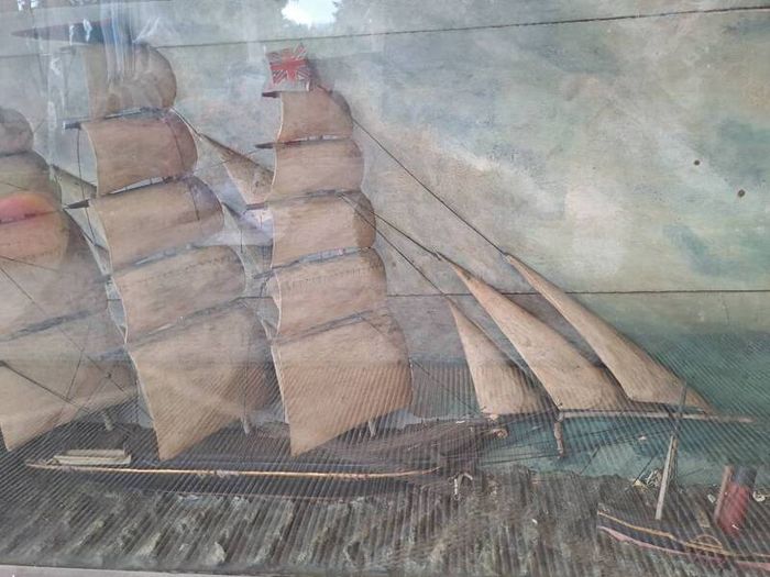 antique pub deco boat panel memorabilia vintage
