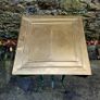 Vintage wrought iron & brass pedestal Image 2