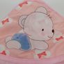 Swaddle Me Soft Padded Pink Bear Blanket 6 Months Image 2