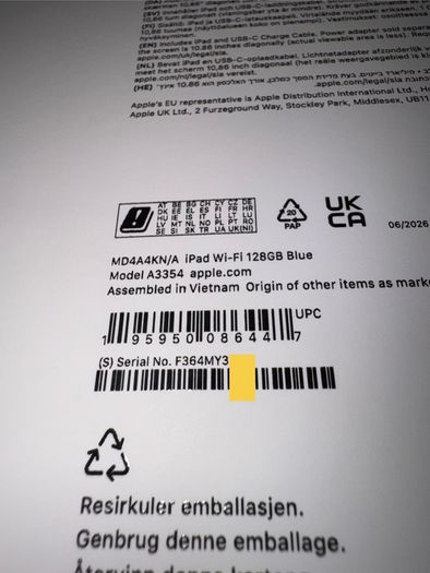 Apple iPad 11 (A16) WiFi 128GB Blue
