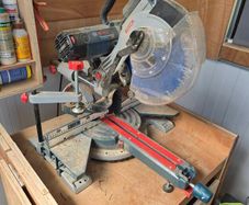 Bosch GCM 350-254 Sliding Mitre Saw (240v) + stand