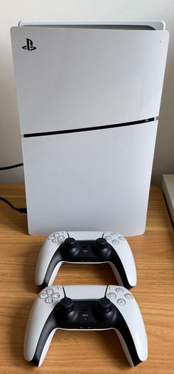 PlayStation 5 (PS5) Slim Digital Edition 1TB + 2 Controllers