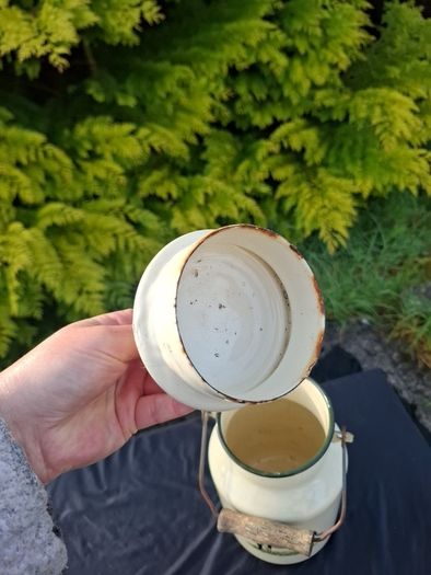 By post only cow milk churn