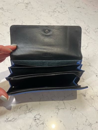 Diesel Continental Wallet | Cobalt Blue