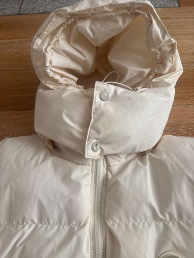 Cream Trapstar Puffer Jacket Medium