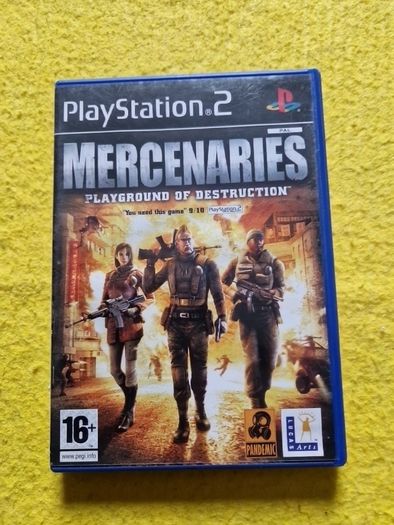 Mercenaries Playground of Destruction PlayStation2 ps2 games Original