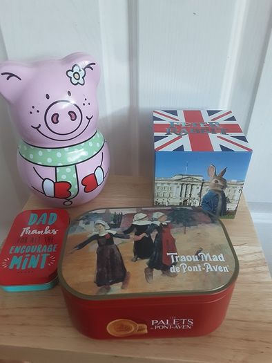 Tin Boxes x 3