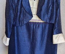 Gold Brand Dark Blue Dress and Jacket