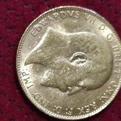 gold sovereign 1909