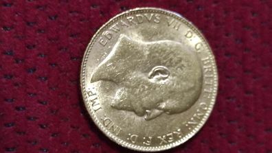 gold sovereign 1909