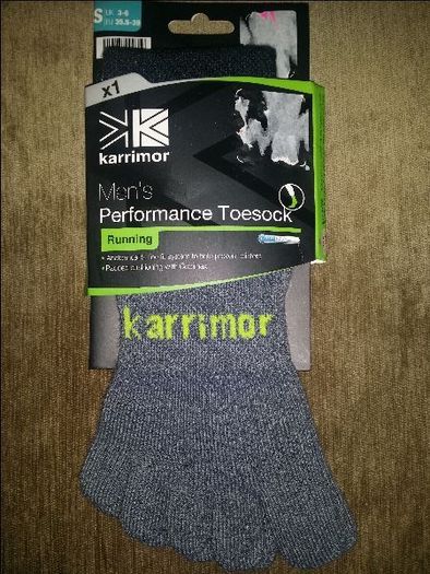Karrimor Running Performance Toesock size UK3-6 EUR35,5-39 Postage included